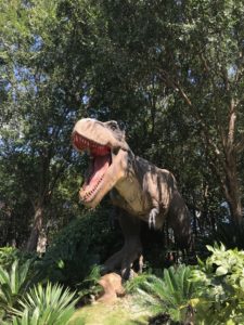 a T-Rex in Gucun Park Shanghai