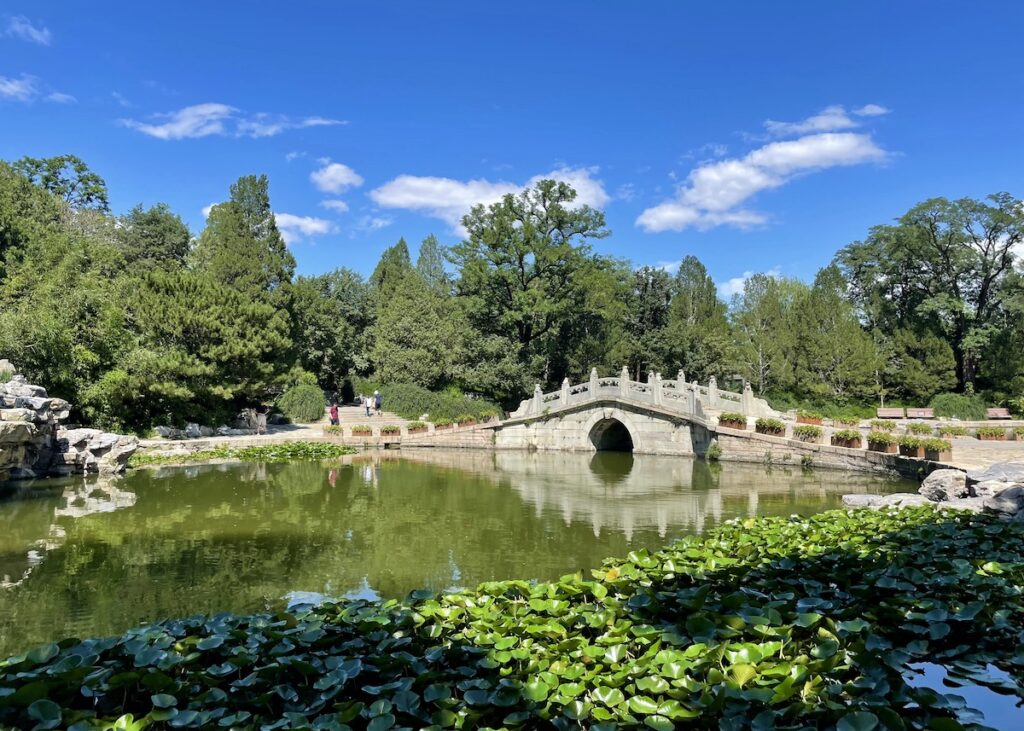 Chinese Bridge Fragrant Hills Park Beijing - onaroadtonowhere.com