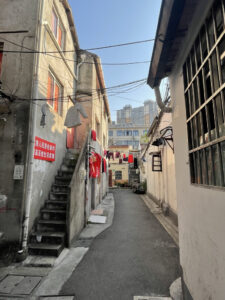 old town street in Shanghai