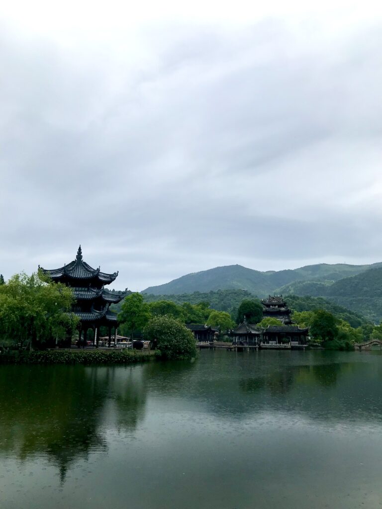 Pagoda on a Chinese Lake