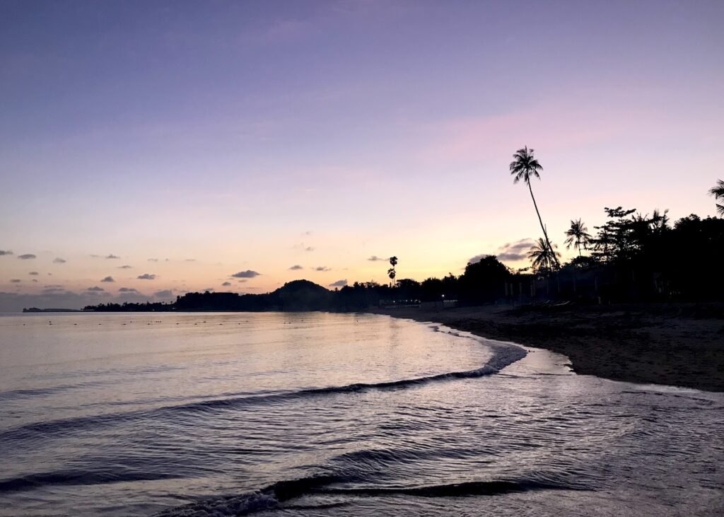 Sunset on the beach, Ko Samui, Thailand