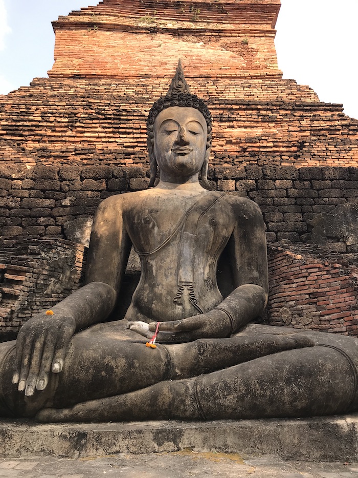 Buddha statue in Sukhothai Historical Park