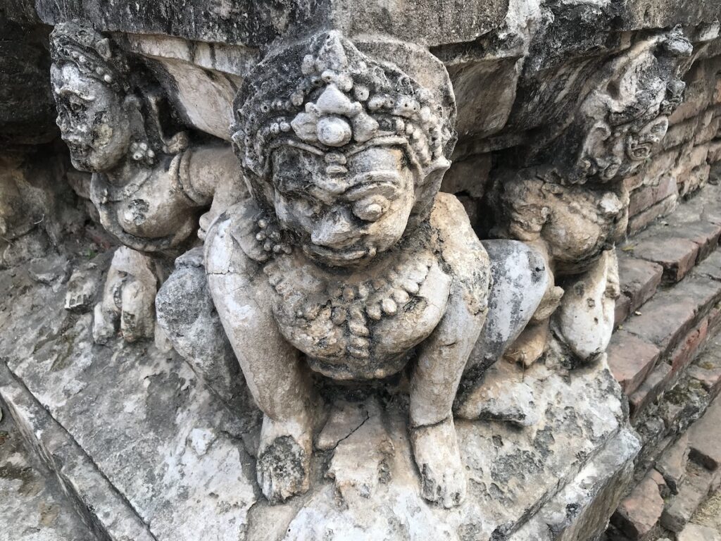 statues in Sukhothai, Thailand