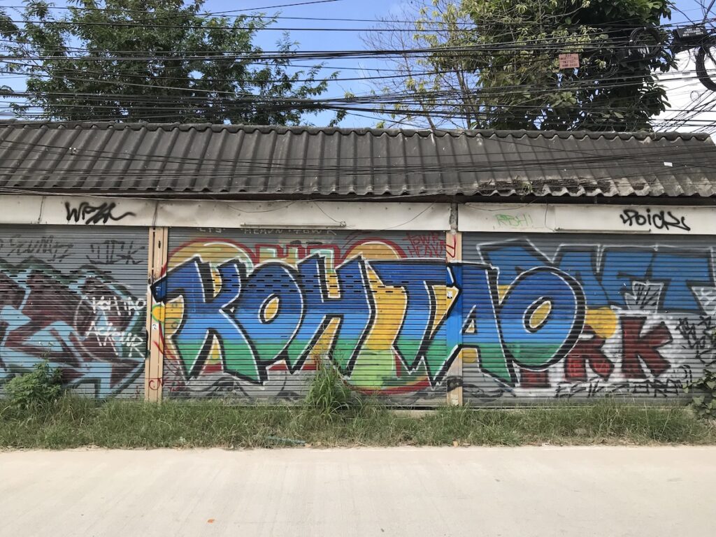Graffiti on Koh Samui