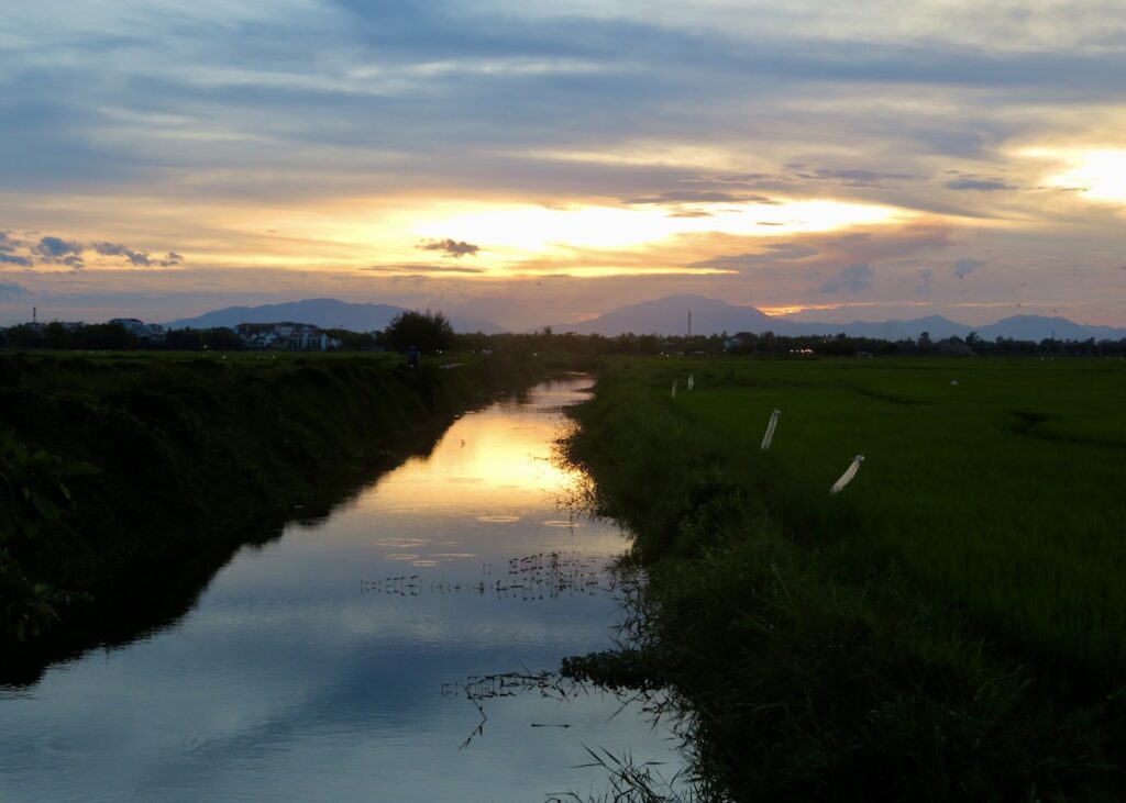 Beautiful sunset in Vietnam -onaroadtonowhere.com
