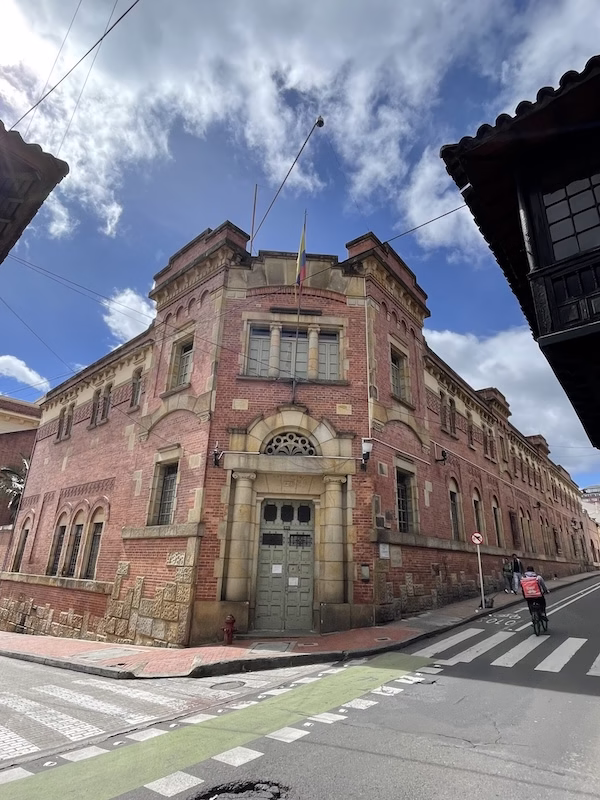 Street corner in Bogotá
