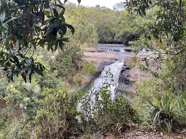 Waterfall in Las Cascadas La Periquera