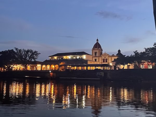 View of Mompox from the Rio Magdalena