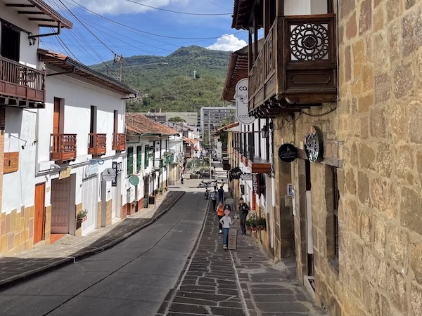Street scene in San Gil