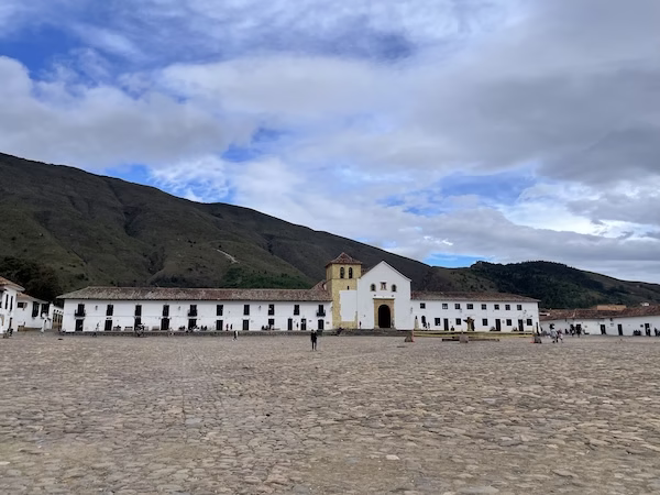 The main square of Villa de Leyva