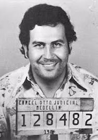 Pablo Escobar's mugshot