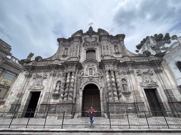 The Iglesia de la Compañia de Jesus