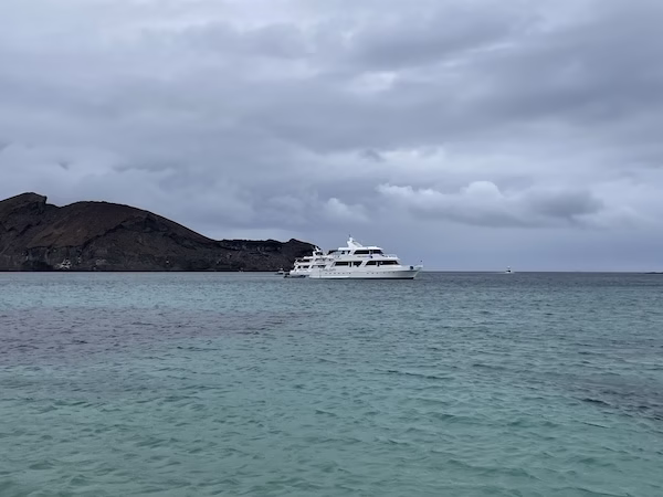 The Aida Maria, a budget Galapagos cruise ship