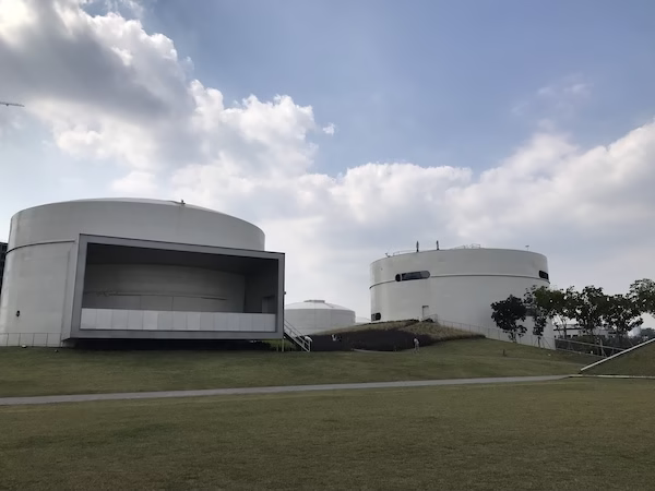Two very scary buildings that have nothing to do with Chinese immigration raids