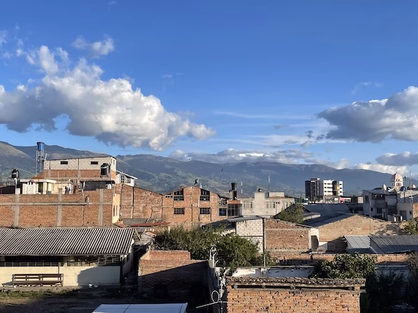 Skyline of Riobamba, Ecuador
