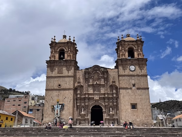 The central cathedral in Puno